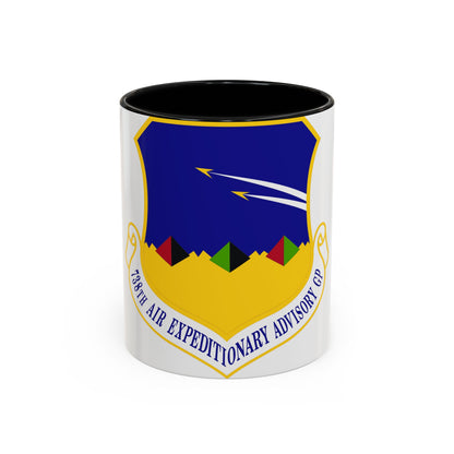 738th Air Expeditionary Advisory Group (U.S. Air Force) Accent Coffee Mug