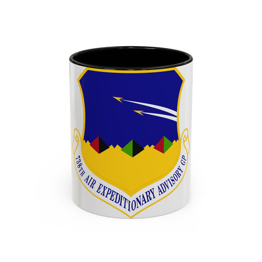 738th Air Expeditionary Advisory Group (U.S. Air Force) Accent Coffee Mug