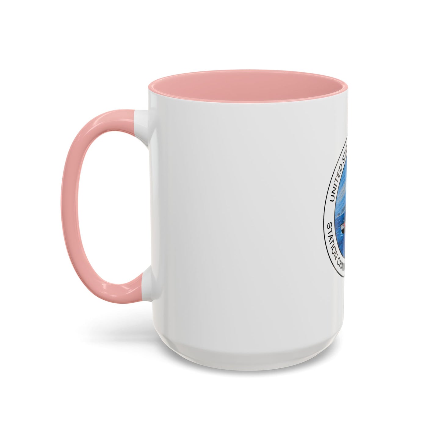 USCG Station Channel Islands Harbor (U.S. Coast Guard) Accent Coffee Mug