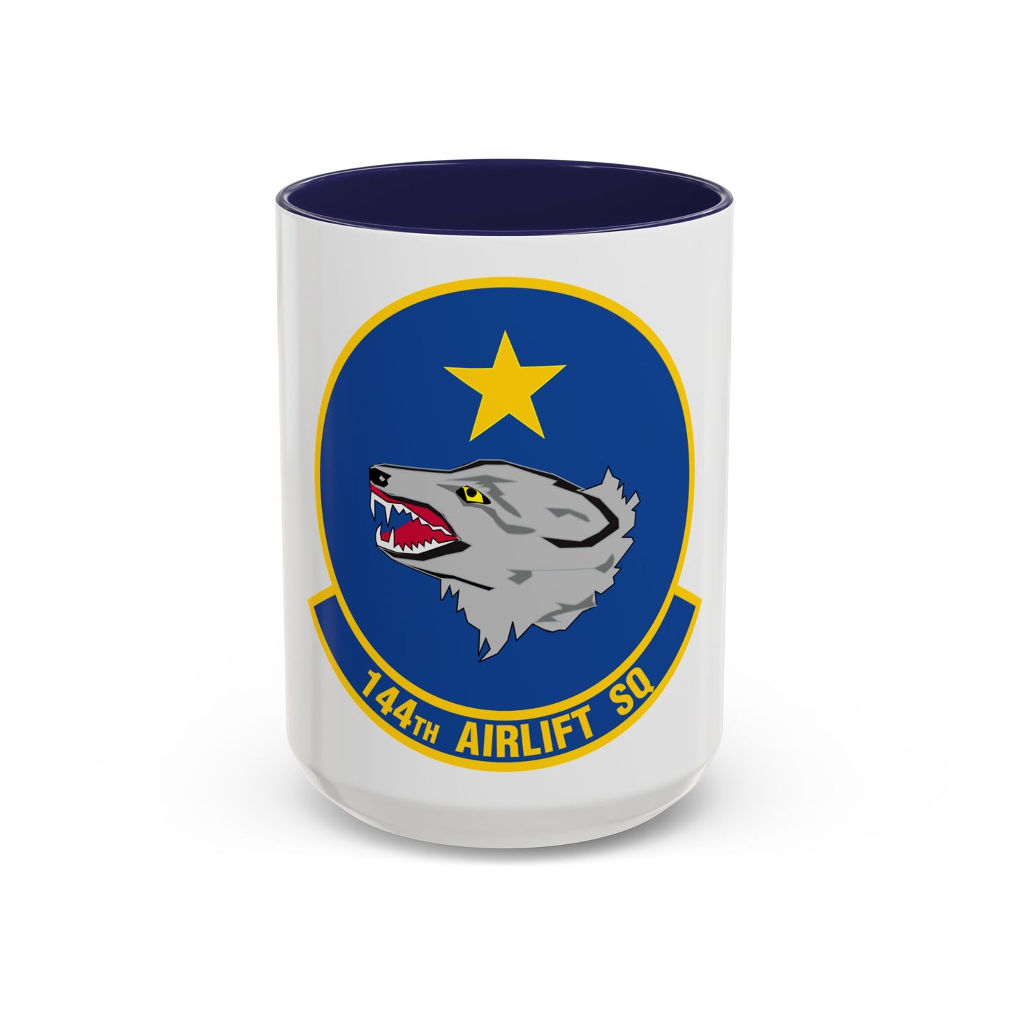 144 Airlift Squadron (U.S. Air Force) Accent Coffee Mug