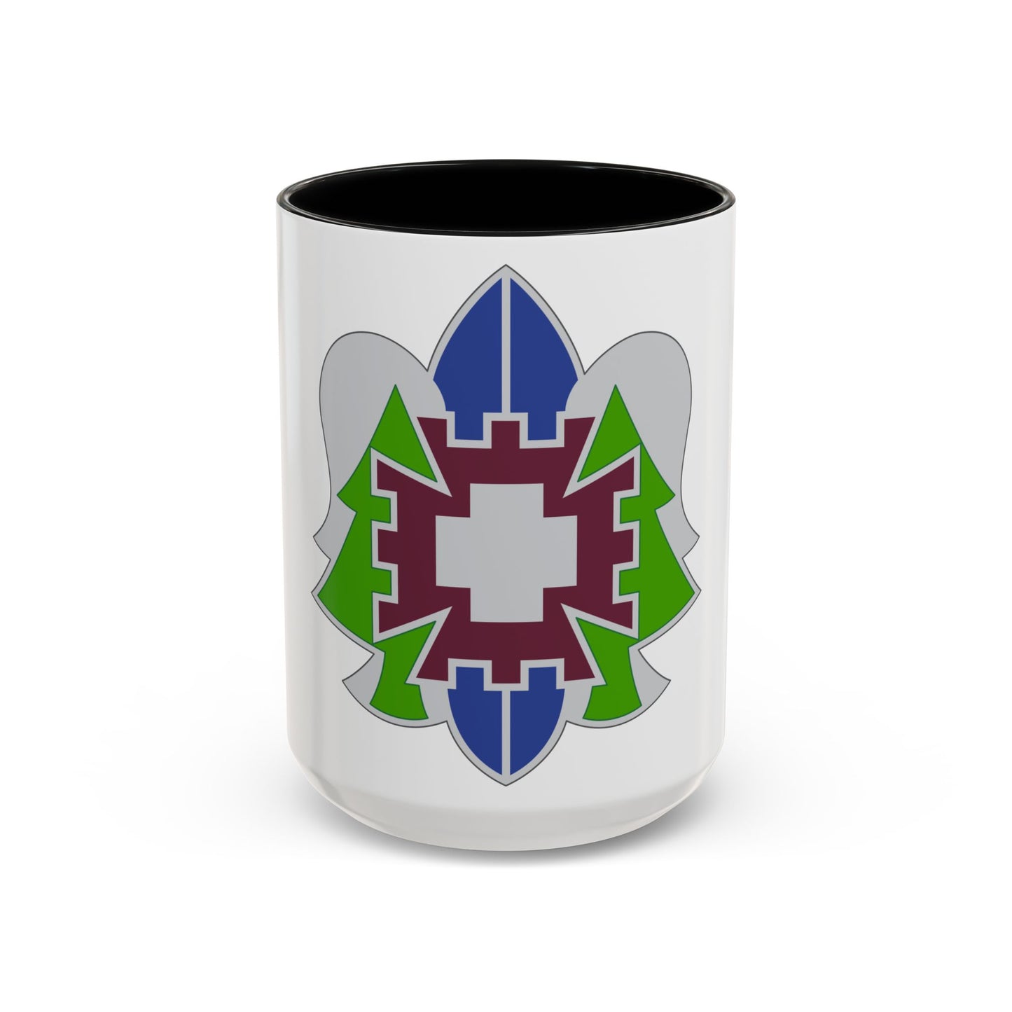 332 Medical Brigade 2 (U.S. Army) Accent Coffee Mug