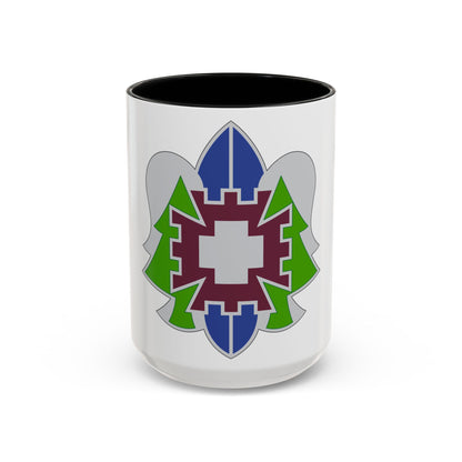 332 Medical Brigade 2 (U.S. Army) Accent Coffee Mug