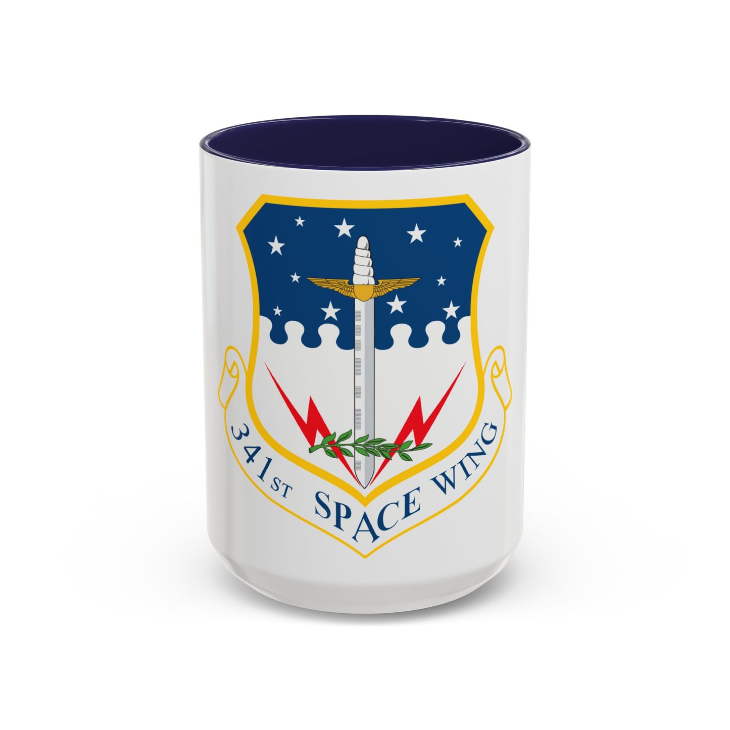 341st Space Wing (U.S. Air Force) Accent Coffee Mug