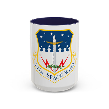 341st Space Wing (U.S. Air Force) Accent Coffee Mug