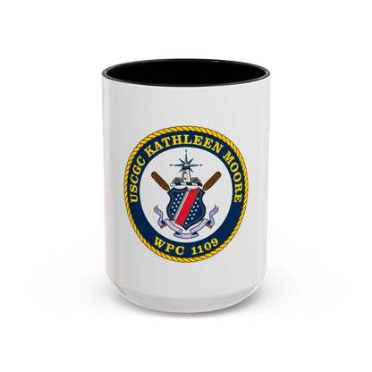 USCGC Kathleen Moore (U.S. Coast Guard) Accent Coffee Mug