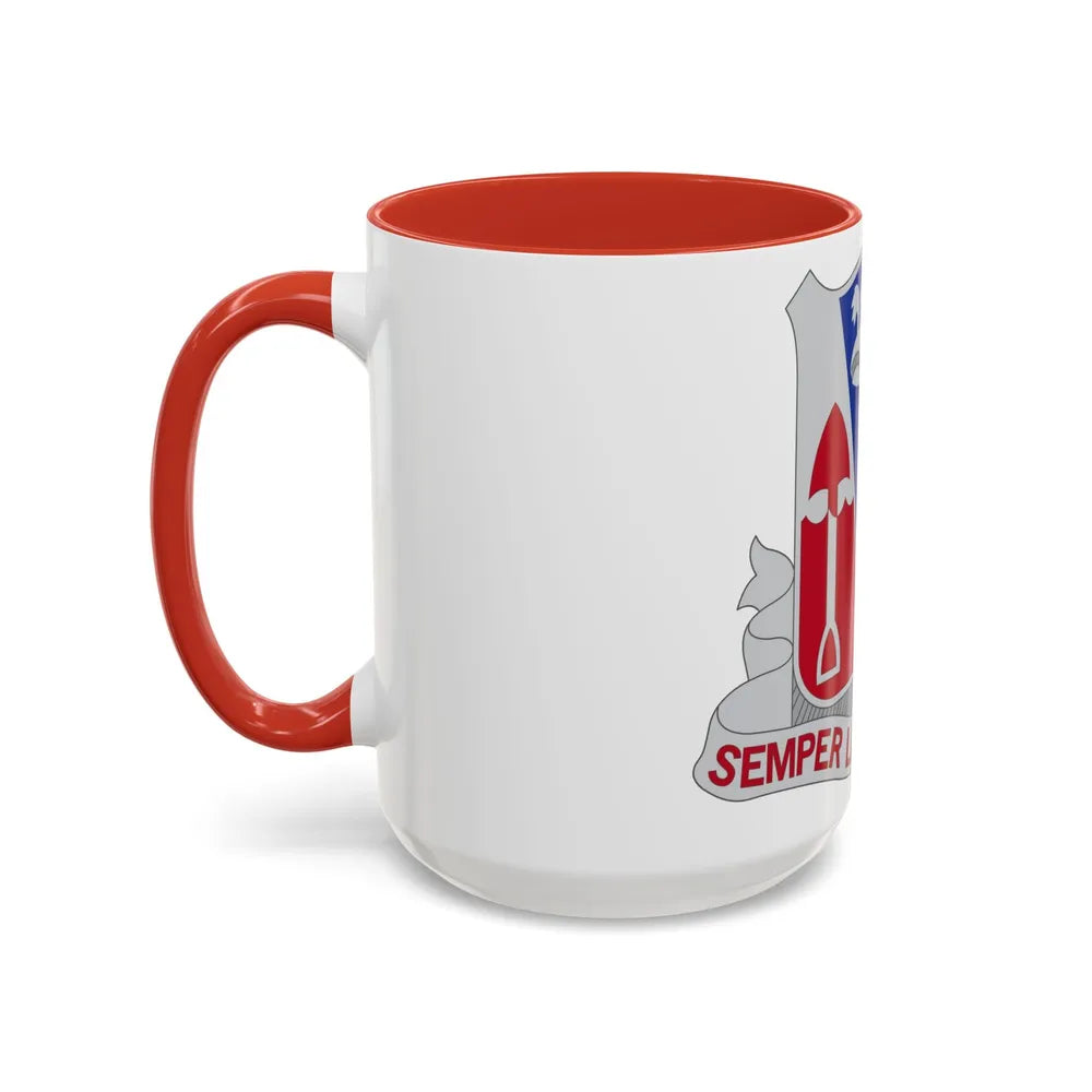 579 Engineer Battalion (U.S. Army) Accent Coffee Mug-Go Mug Yourself