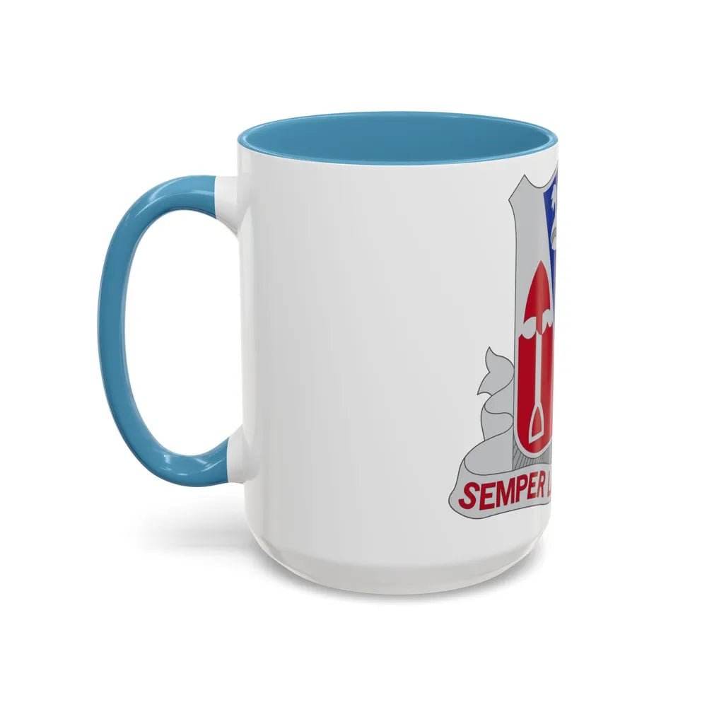 579 Engineer Battalion (U.S. Army) Accent Coffee Mug-Go Mug Yourself