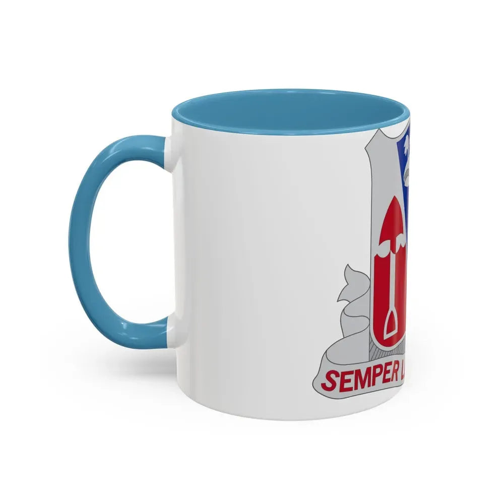 579 Engineer Battalion (U.S. Army) Accent Coffee Mug - Go Mug Yourself
