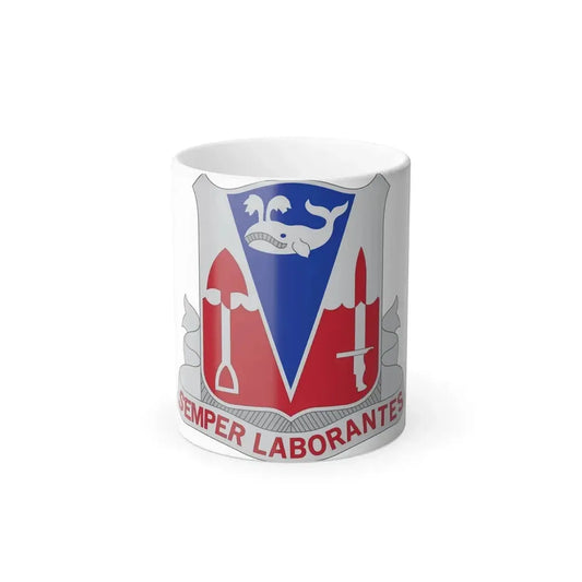 579 Engineer Battalion (U.S. Army) Color Changing Mug 11oz - Go Mug Yourself
