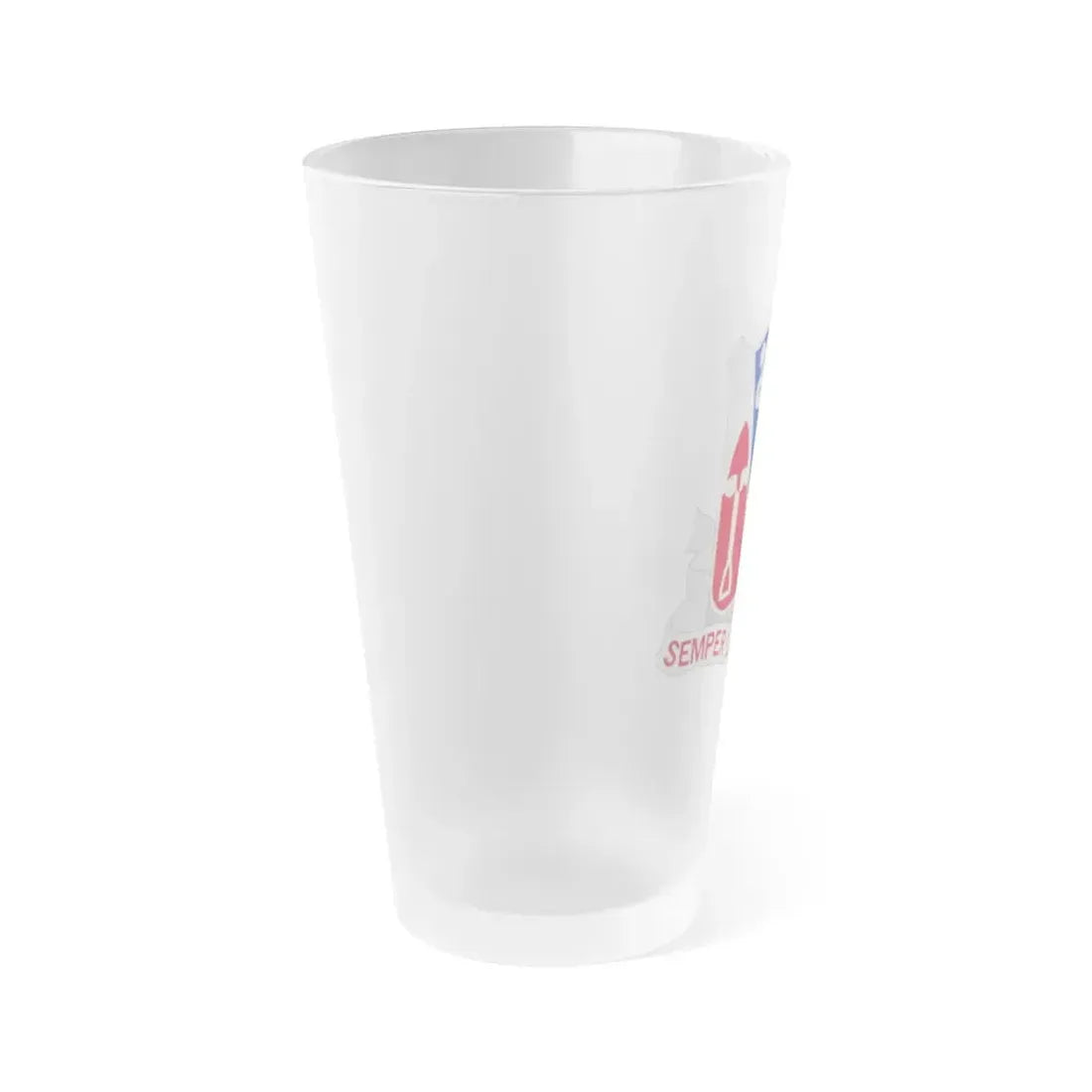 579 Engineer Battalion (U.S. Army) Frosted Pint Glass 16oz - Go Mug Yourself