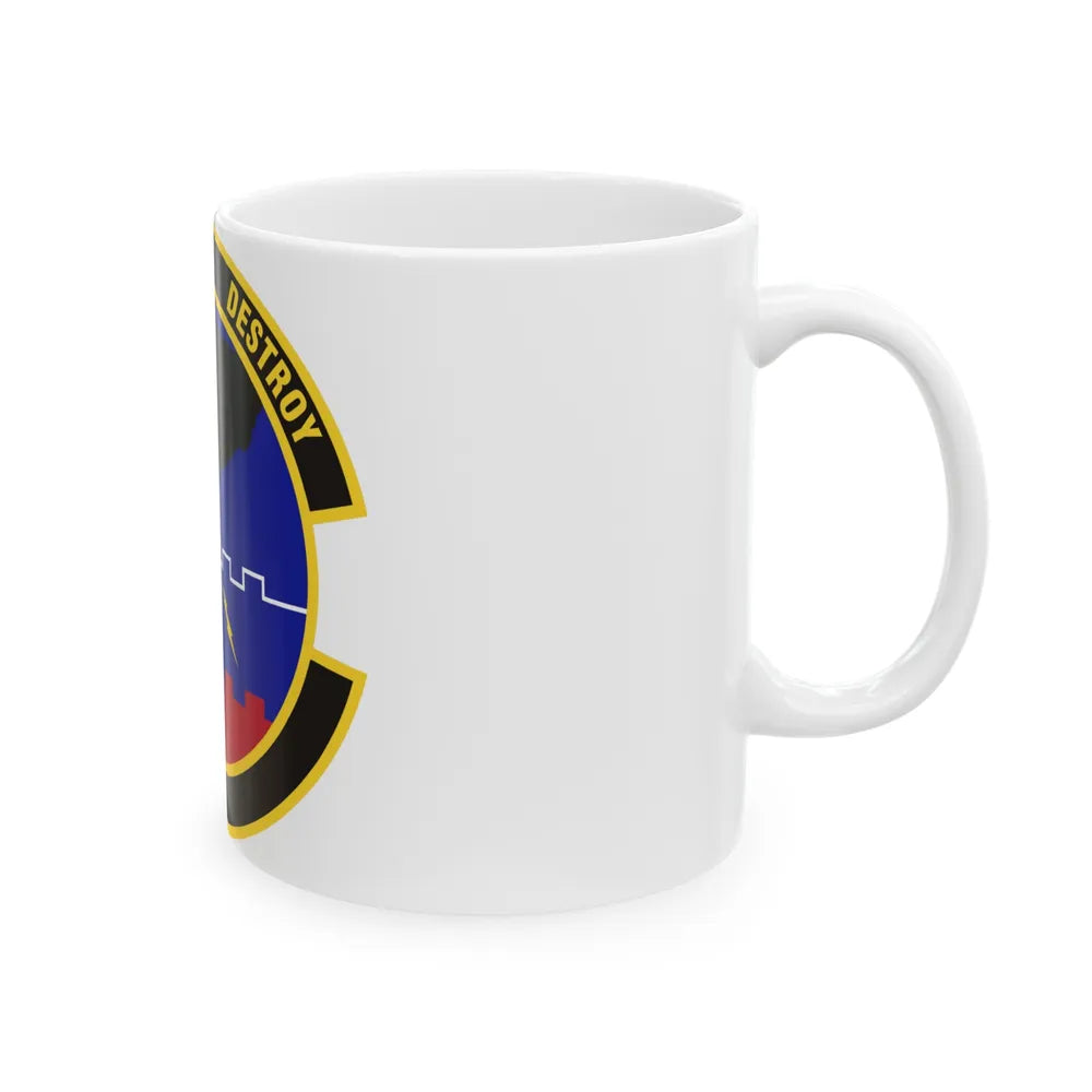 579 Software Engineering Squadron AFMC (U.S. Air Force) White Coffee Mug-Go Mug Yourself