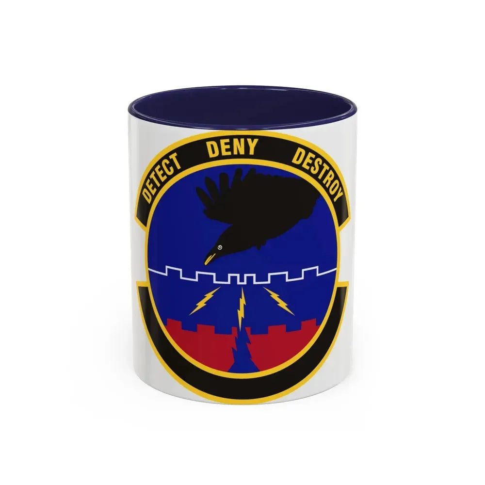 579 Software Engineering Squadron AFMC (U.S. Air Force) Accent Coffee Mug 11oz Navy - Go Mug Yourself