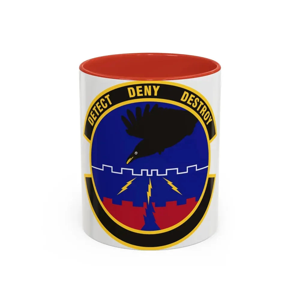579 Software Engineering Squadron AFMC (U.S. Air Force) Accent Coffee Mug 11oz Red - Go Mug Yourself