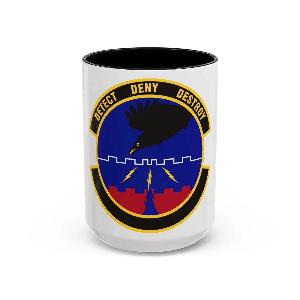 579 Software Engineering Squadron AFMC (U.S. Air Force) Accent Coffee Mug 15oz Black - Go Mug Yourself