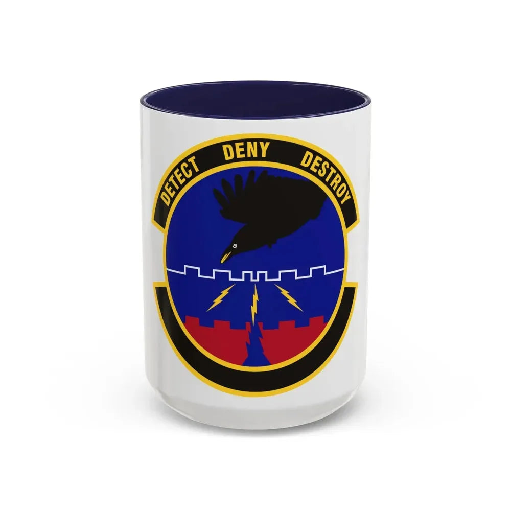 579 Software Engineering Squadron AFMC (U.S. Air Force) Accent Coffee Mug 15oz Navy - Go Mug Yourself