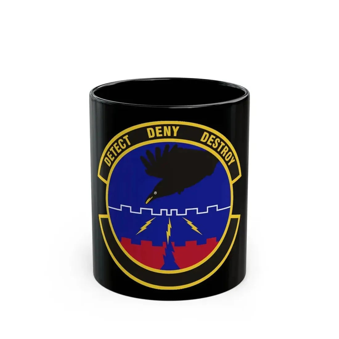 579 Software Engineering Squadron AFMC (U.S. Air Force) Black Coffee Mug 11oz - Go Mug Yourself