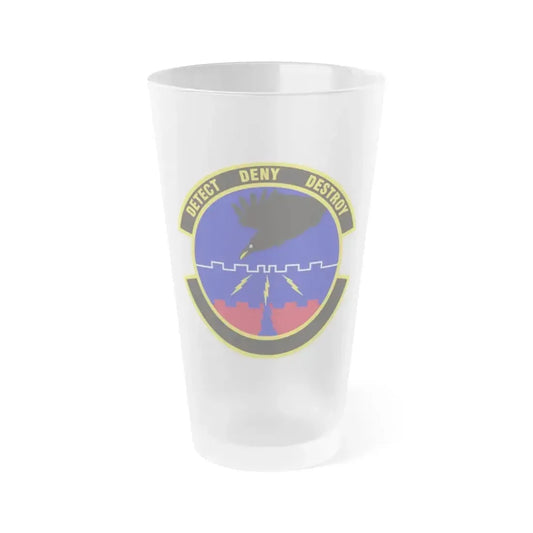 579 Software Engineering Squadron AFMC (U.S. Air Force) Frosted Pint Glass 16oz 16oz Frosted - Go Mug Yourself
