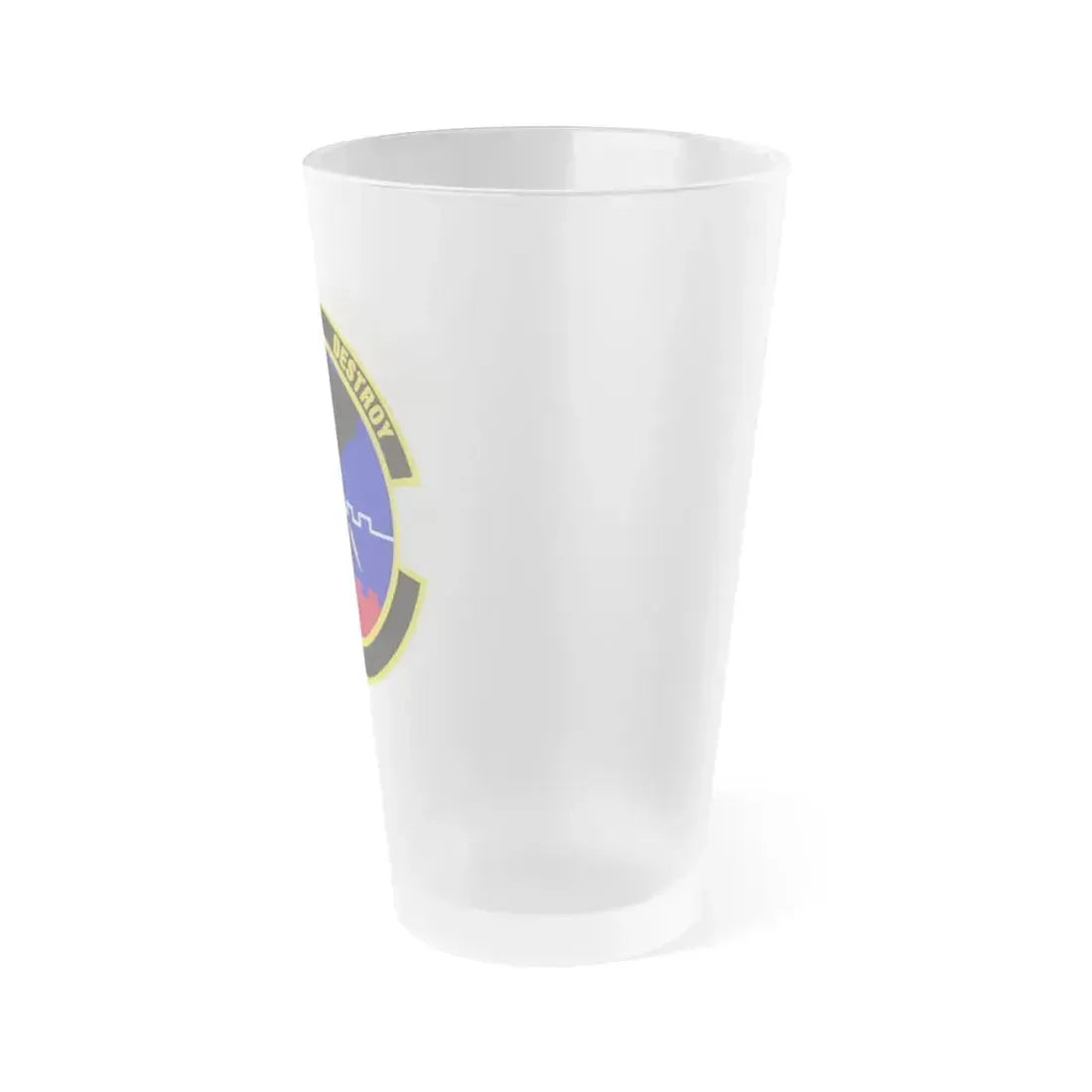 579 Software Engineering Squadron AFMC (U.S. Air Force) Frosted Pint Glass 16oz - Go Mug Yourself