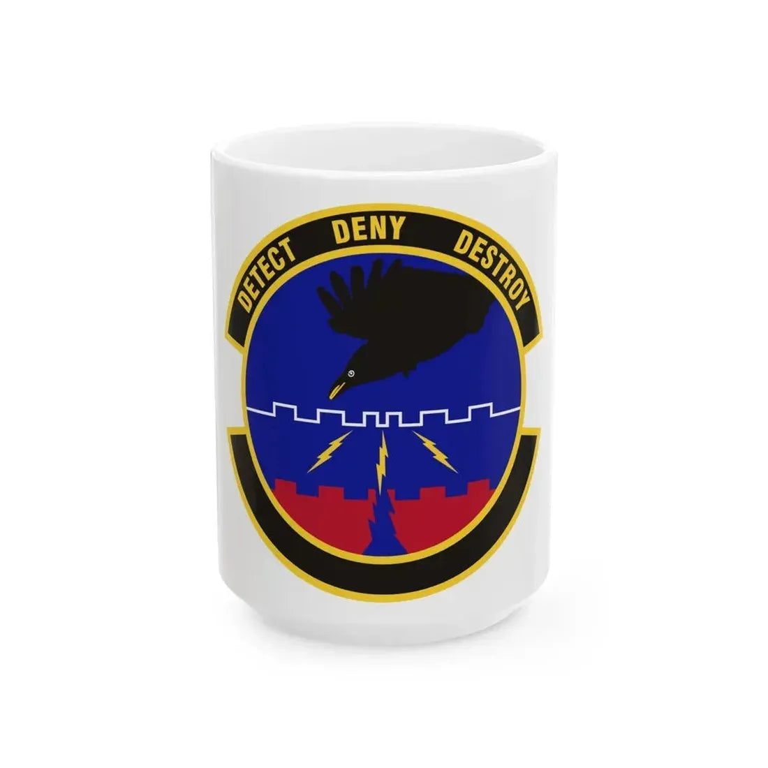 579 Software Engineering Squadron AFMC (U.S. Air Force) White Coffee Mug 15oz - Go Mug Yourself