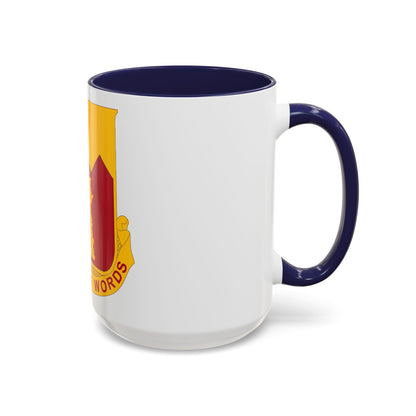 143rd Armored Field Artillery Battalion (U.S. Army) Accent Coffee Mug