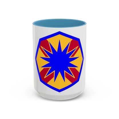 13th Sustainment Command Expeditionary (U.S. Army) Accent Coffee Mug