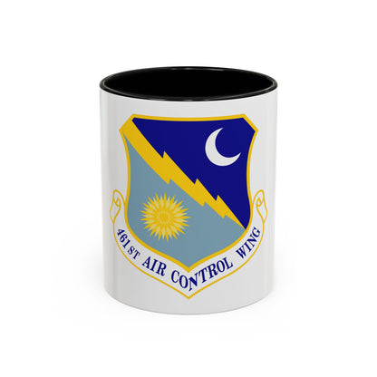 461st Air Control Wing (U.S. Air Force) Accent Coffee Mug