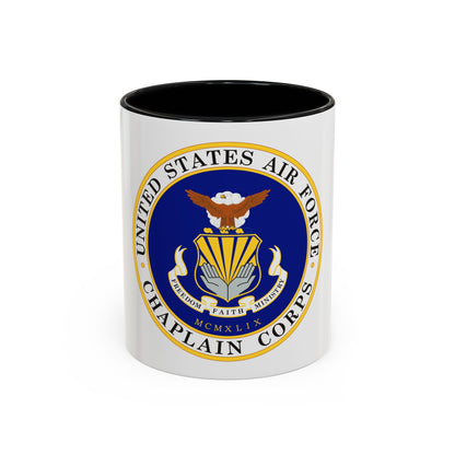 Air Force Chaplain Corps (U.S. Air Force) Accent Coffee Mug