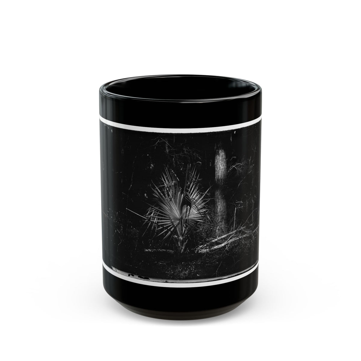 Morris Island, South Carolina 002 (U.S. Civil War) Black Coffee Mug