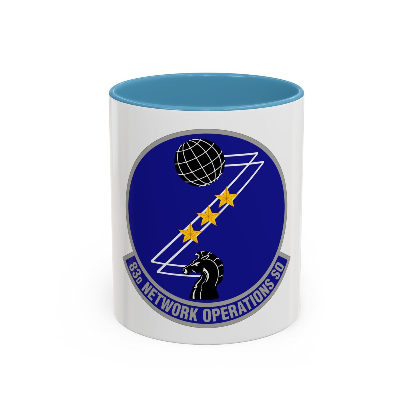 83 Network Operations Squadron ACC (U.S. Air Force) Accent Coffee Mug