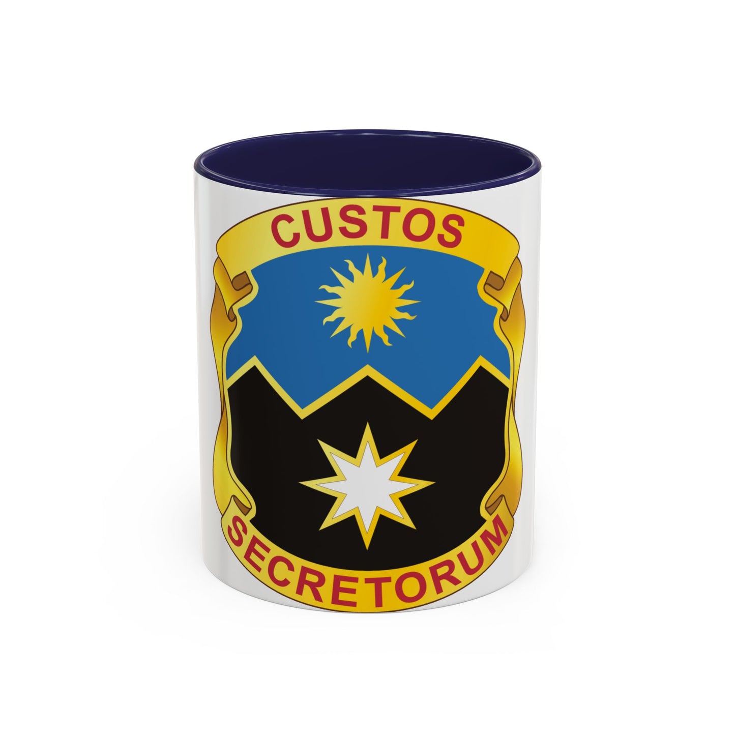 115 Military Intelligence Group (U.S. Army) Accent Coffee Mug