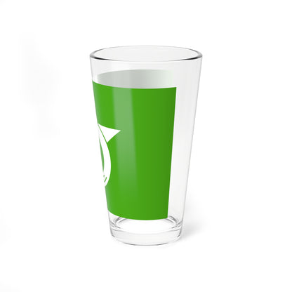 Flag of Kami Miyagi (Japan) Pint Glass 16oz