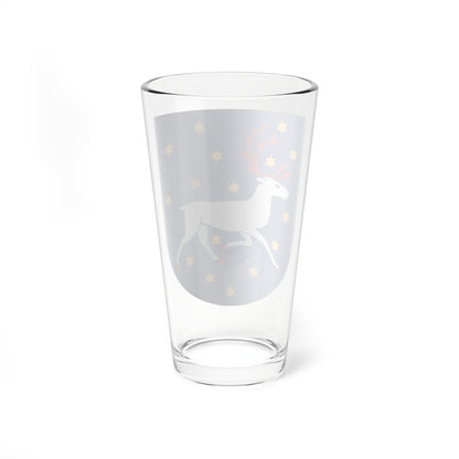 Västerbotten vapen (Sweden) (Coat of Arms) Pint Glass 16oz