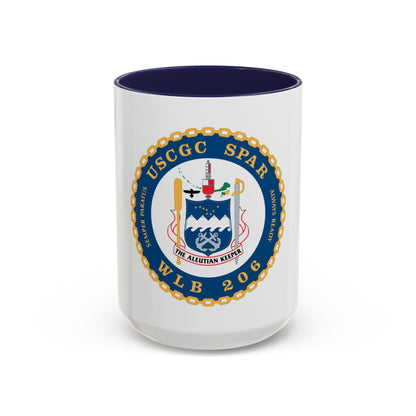 USCGC Spar WLB 206 (U.S. Coast Guard) Accent Coffee Mug