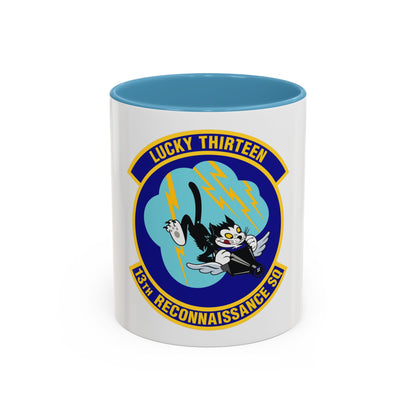 13th Reconnaissance Squadron (U.S. Air Force) Accent Coffee Mug