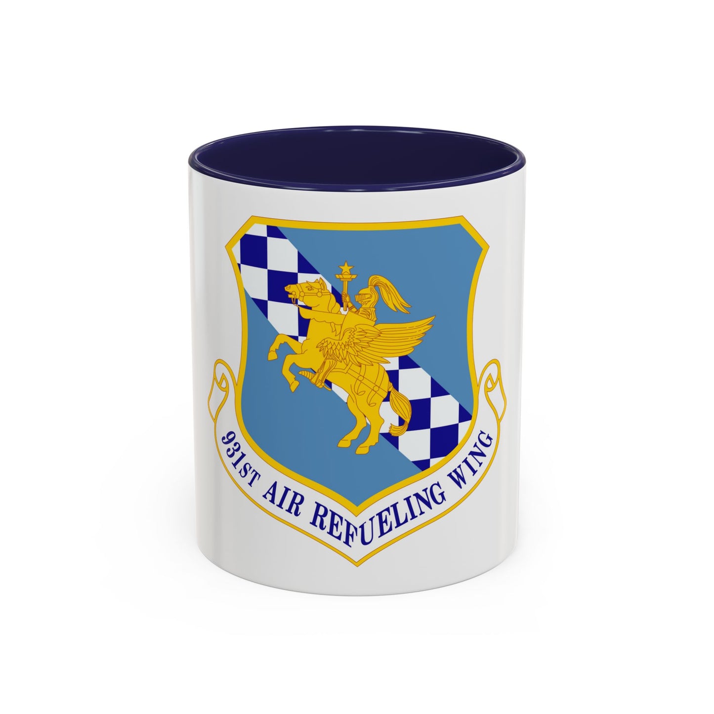 931 Air Refueling Wing AFRC (U.S. Air Force) Accent Coffee Mug