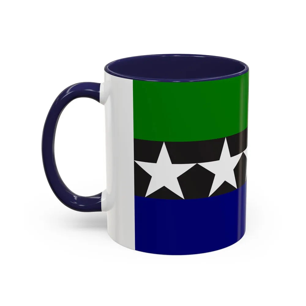 Flag of Aimeliik Palau - Accent Coffee Mug-Go Mug Yourself