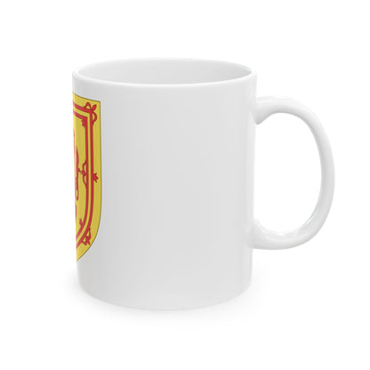Royal Arms of the Kingdom of Scotland - White Coffee Mug