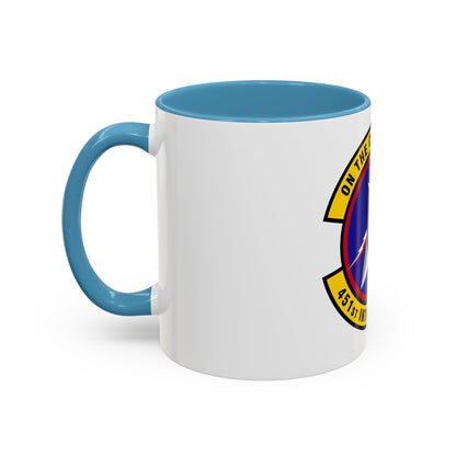 451 Intelligence Squadron ACC (U.S. Air Force) Accent Coffee Mug