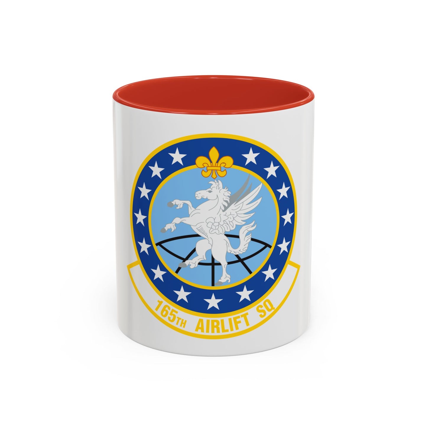 165 Airlift Squadron (U.S. Air Force) Accent Coffee Mug
