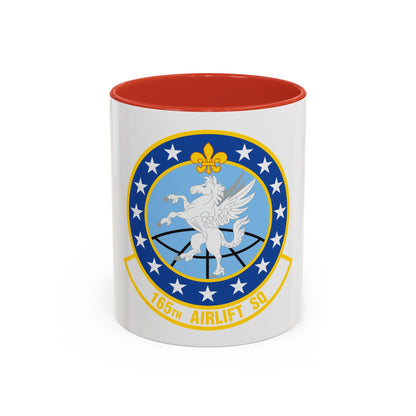 165 Airlift Squadron (U.S. Air Force) Accent Coffee Mug