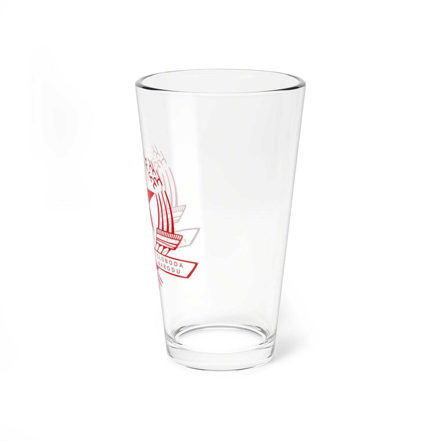 Emblem of the State Anti-fascist Council for the National Liberation of Croatia - Pint Glass 16oz