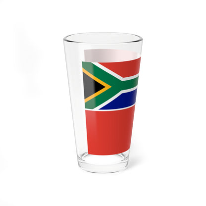 Flag of the South African Army (South Africa) Pint Glass 16oz