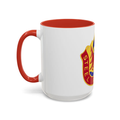 143rd Field Artillery Group (U.S. Army) Accent Coffee Mug