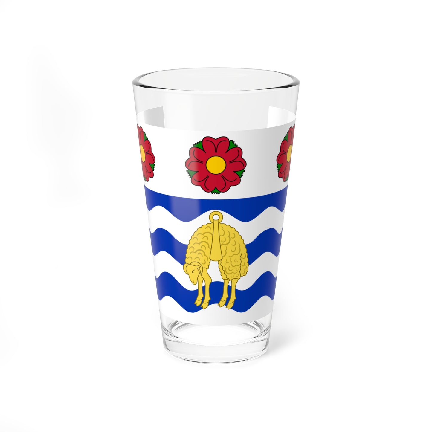 Flag of Napier City (New Zealand) Pint Glass 16oz