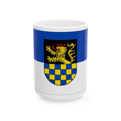 Flag of Bad Kreuznach Germany - White Coffee Mug-15oz-Go Mug Yourself