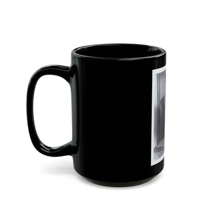 Coleen Gray #01 1 (Vintage Female Icon) Black Coffee Mug-Go Mug Yourself