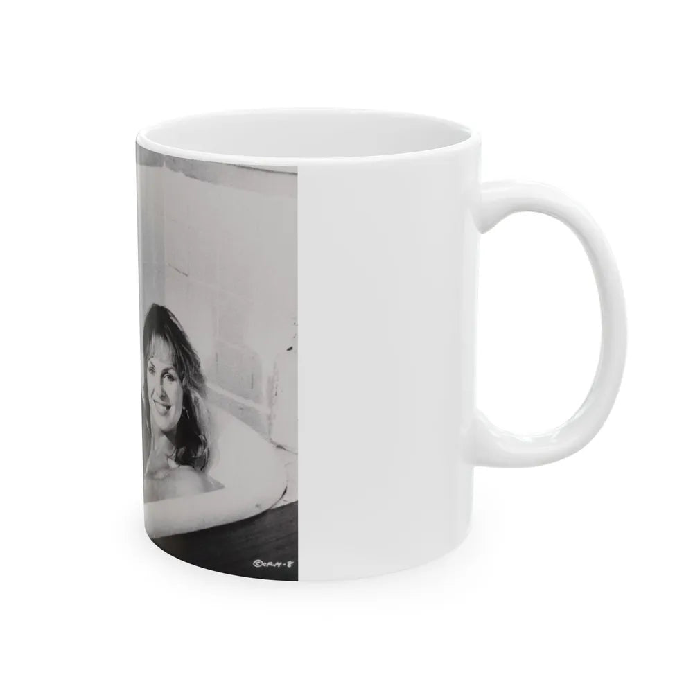 Julie Ege #206 (Vintage Female Icon) White Coffee Mug-Go Mug Yourself