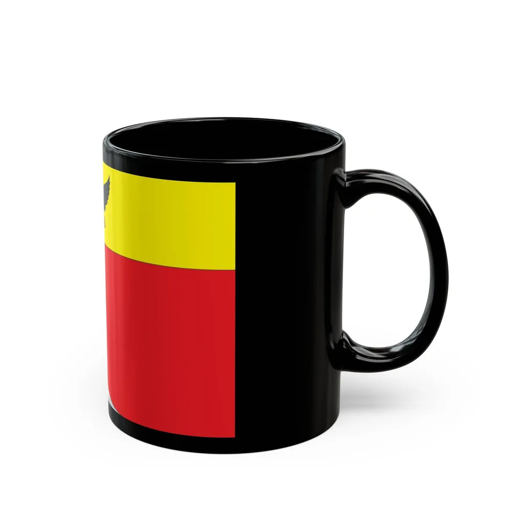 Flag of Voronezh Russia - Black Coffee Mug-Go Mug Yourself