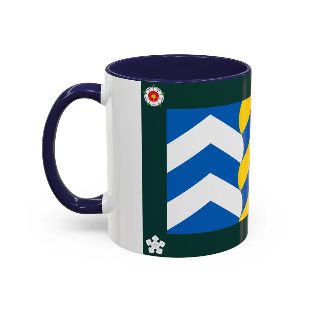 Flag of Cumbria UK - Accent Coffee Mug-Go Mug Yourself