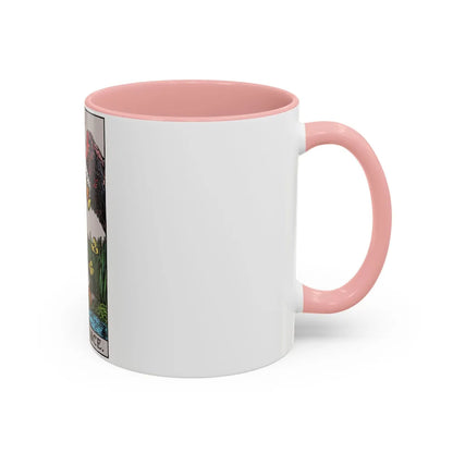 Temperance (Tarot Card) Accent Coffee Mug-Go Mug Yourself